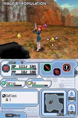 Phantasy Star 0  for NDS screenshot