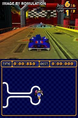 Sonic & Sega All-Stars Racing  for NDS screenshot