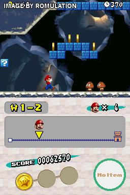 New Super Mario Bros.  for NDS screenshot