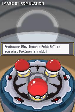 Pokemon - Soul Silver Version  for NDS screenshot