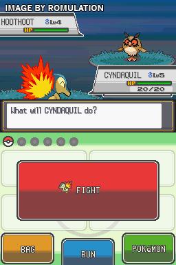 Pokemon - Soul Silver Version  for NDS screenshot