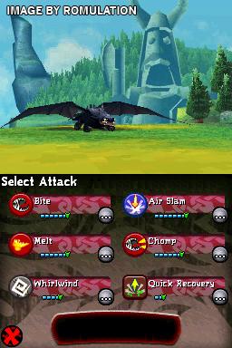 How to Train Your Dragon  for NDS screenshot