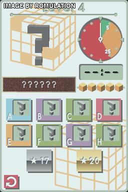 Picross 3D  for NDS screenshot