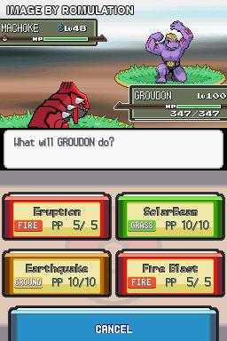 Pokemon - Platinum Version  for NDS screenshot