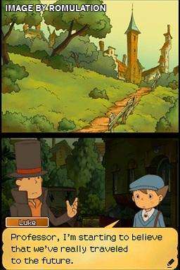 Professor Layton and the Unwound Future  for NDS screenshot