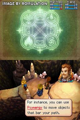 Golden Sun - Dark Dawn  for NDS screenshot