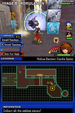 Kingdom Hearts - Re-Coded  for NDS screenshot