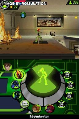 Ben 10 - Ultimate Alien - Cosmic Destruction  for NDS screenshot