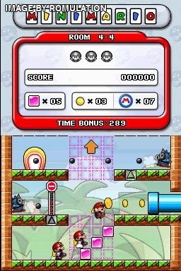 Mario Vs Donkey Kong 2 - March of the Minis  for NDS screenshot