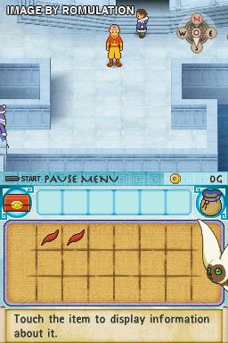 Avatar - The Last Airbender  for NDS screenshot