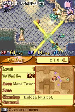 Children of Mana  for NDS screenshot