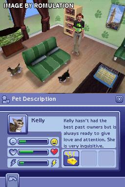 Sims 2 - Pets, The  for NDS screenshot