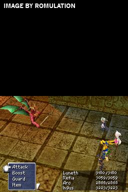 Final Fantasy III  for NDS screenshot