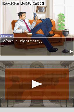 Phoenix Wright - Ace Attorney  for NDS screenshot