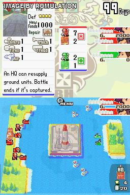 Advance Wars - Dual Strike  for NDS screenshot