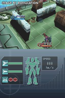 Custom Robo Arena  for NDS screenshot