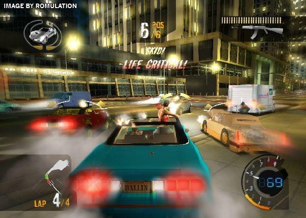 CORRIDA E BATTLE ROYALE DE CARROS - PS2 - 187 Ride or Die 