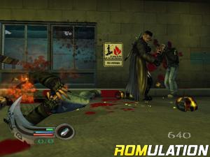 Blade 2 for PS2 screenshot