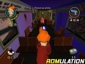 Futurama for PS2 screenshot