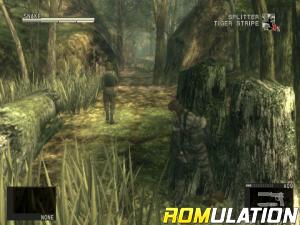 Metal Gear Solid 3 - Subsistence - Subsistence Disc for PS2 screenshot