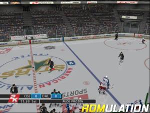 NHL 2K10 for PS2 screenshot
