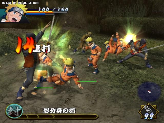 Naruto - Ultimate Ninja 3 ROM (ISO) Download for Sony Playstation 2 / PS2 