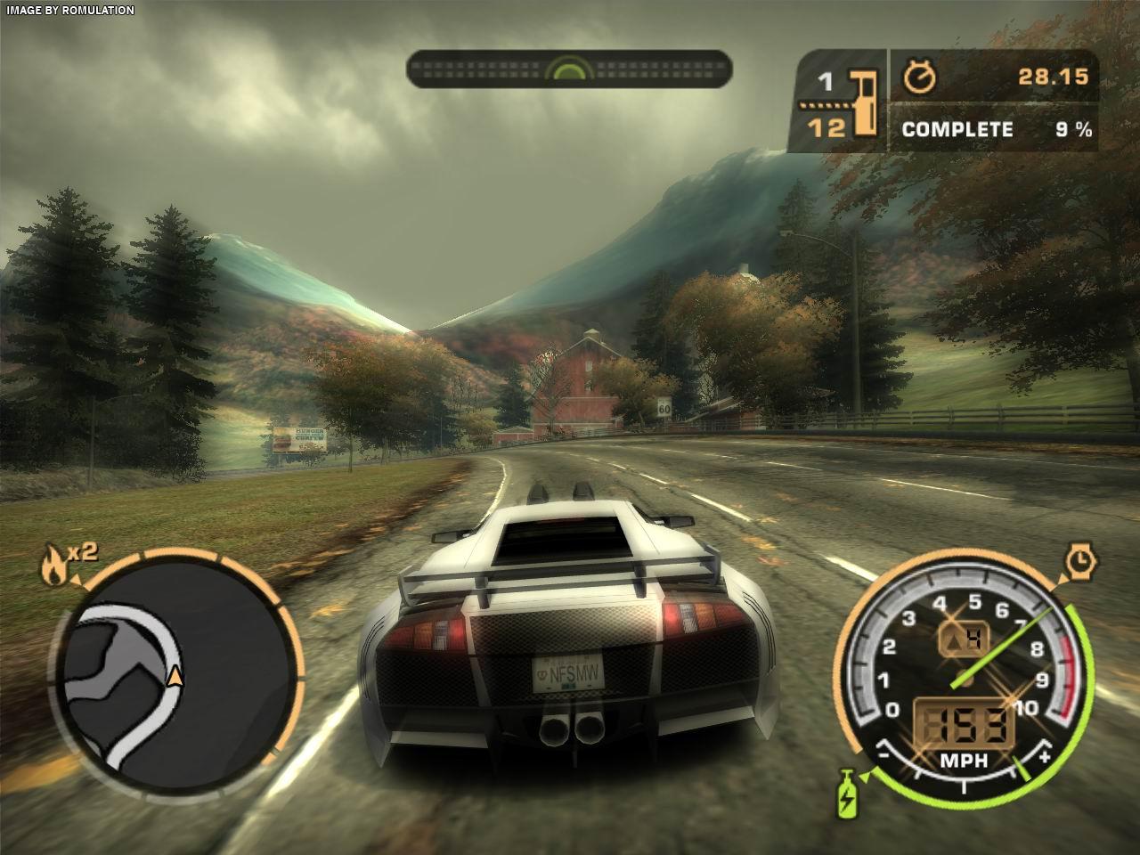 Need for Speed - Most Wanted - Black Edition ROM (ISO) Download for Sony  Playstation 2 / PS2 