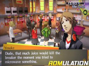 Shin Megami Tensei - Persona 4 for PS2 screenshot