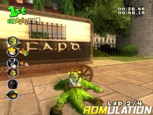 Shrek - Smash N Crash for PS2 screenshot