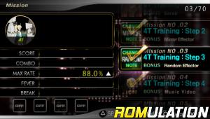DJ Max Portable 3 for PSP screenshot
