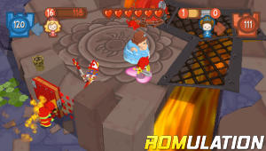Fat Princess - Fistful of Cake for PSP screenshot
