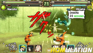 Naruto - Ultimate Ninja Heroes for PSP screenshot