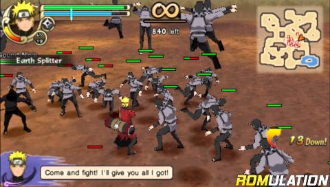 Download Naruto Shippuden - Ultimate Ninja Impact - Playstation Portable ( PSP ISOS) ROM