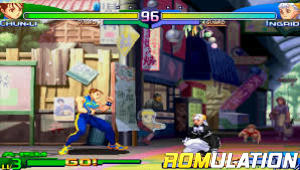 Street Fighter Alpha 3 MAX for PSP screenshot