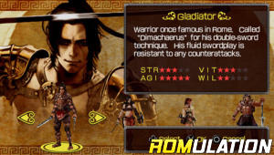 Warriors of the Lost Empire for PSP screenshot
