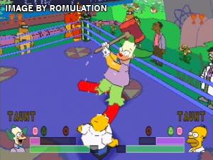 Simpsons Wrestling for PSX screenshot