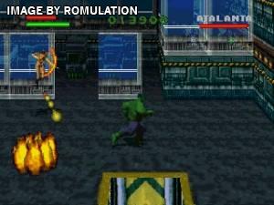 Incredible Hulk - The Pantheon Saga for PSX screenshot