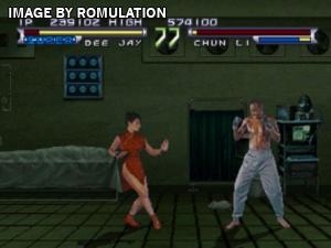 Street Fighter - The Movie for PSX screenshot