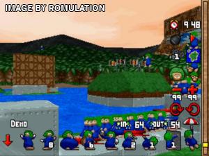 3D Lemmings for PSX screenshot