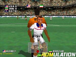 Alexi Lalas International Soccer for PSX screenshot