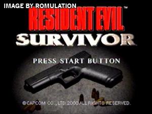Resident Evil Survivor for PSX screenshot