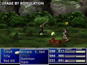 Final Fantasy VII Disc 1 of 3 for PSX screenshot