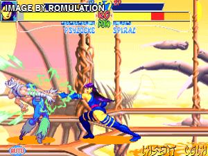 X-Men Children of the Atom for PSX screenshot