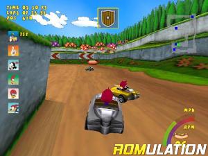 Woody Woodpecker Racing for PSX screenshot