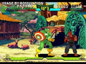 Marvel Super Heroes VS Street Fighter for PSX screenshot