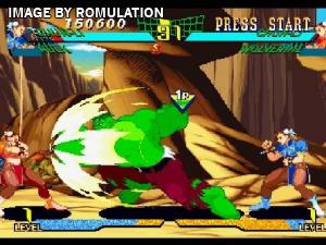 Marvel Super Heroes VS Street Fighter for PSX screenshot