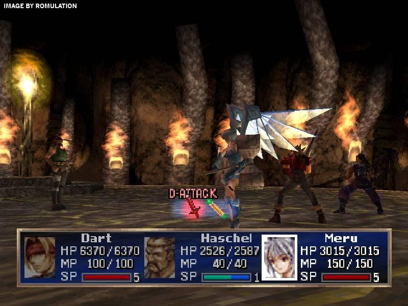 Legend Of Dragoon The Disc 1 Of 4 Usa Sony Playstation Psx Iso Download Romulation