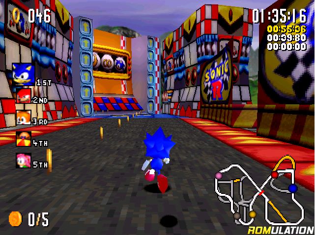 Maratona Sonic: Sonic R (Saturn / PC)