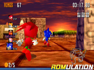 Sonic R for Sega_Saturn screenshot