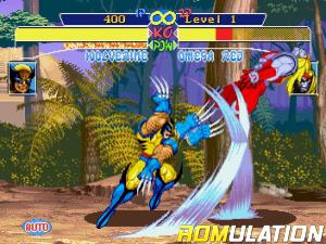 X-Men Children of the Atom for Sega_Saturn screenshot